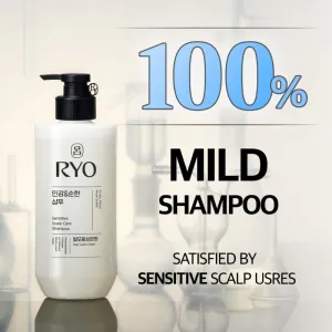 RYO Sensitive Scalp Care Shampoo upokojujúci šampón pre citlivú pokožku hlavy 480 ml