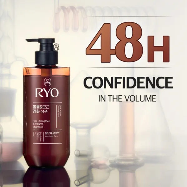RYO Hair Strengthen & Volume Shampoo ošetrujúci a posilňujúci šampón pre objem vlasov 480 ml