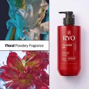 RYO Damage Care & Nourishing Shampoo intenzívne regeneračný šampón pre poškodené vlasy 480 ml