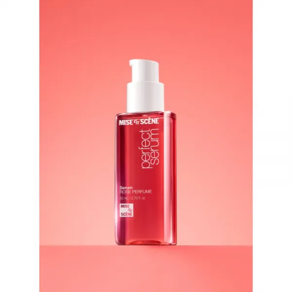 mise en scene Perfect Serum Rose Parfume obnovujúce vlasové sérum s vôňou kvetín pre ženy 80 ml