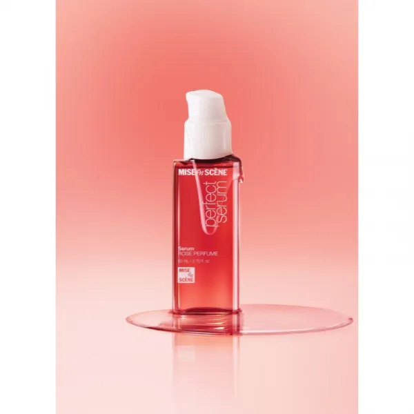 mise en scene Perfect Serum Rose Parfume obnovujúce vlasové sérum s vôňou kvetín pre ženy 80 ml