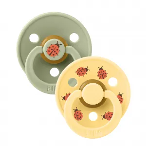 Cumlíky BIBS Ladybug veľkosť 1 | Sage mix | 2 kusy