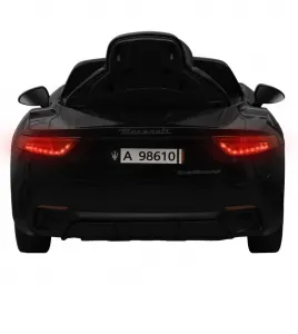 Elektrické autíčko Maserati GranTurismo Baby Mix čierne