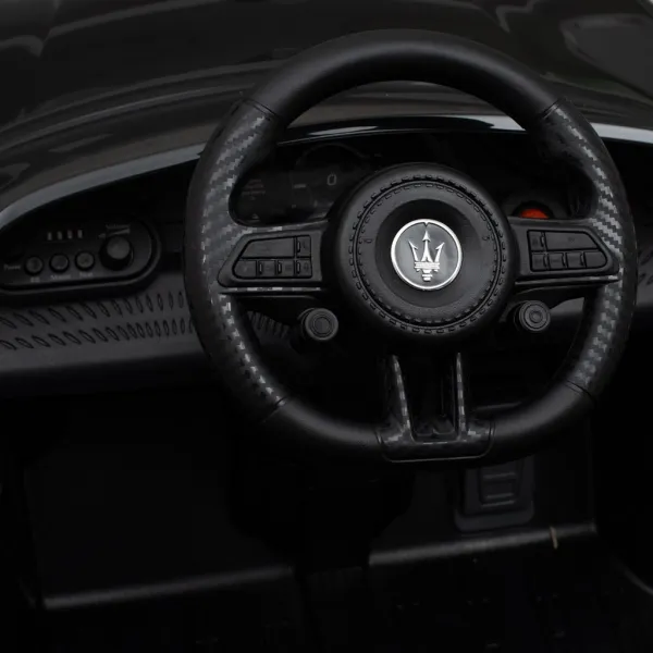 Elektrické autíčko Maserati GranTurismo Baby Mix čierne