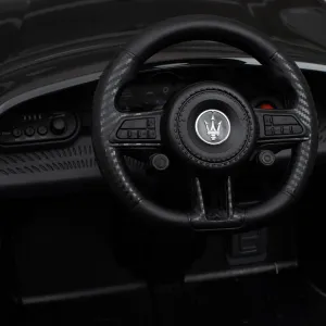 Elektrické autíčko Maserati GranTurismo Baby Mix čierne