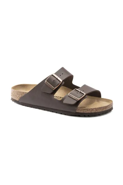 Birkenstock Arizona hnedé šľapky
