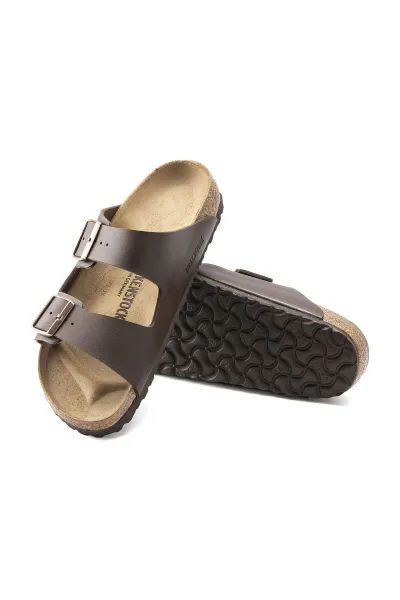 Birkenstock Arizona hnedé šľapky