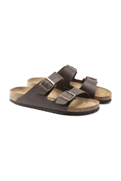 Birkenstock Arizona hnedé šľapky
