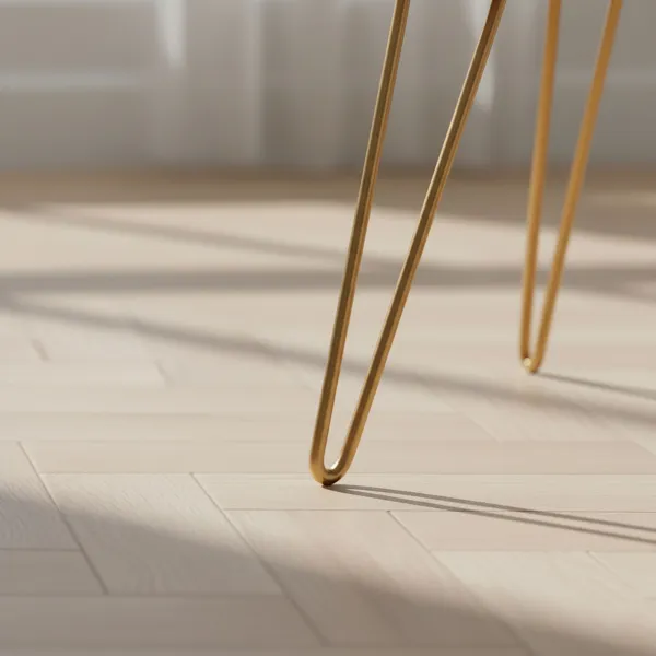 Ak furniture Taburet Dotty krémový