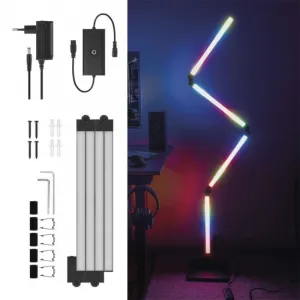 EMOS Chytrá LED stojací lampa GoSmart černá