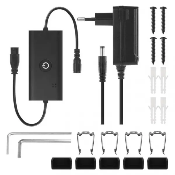 EMOS Chytrá LED stojací lampa GoSmart černá