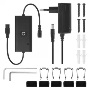 EMOS Chytrá LED stojací lampa GoSmart černá