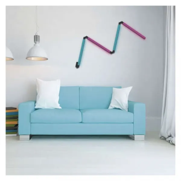 EMOS Chytrá LED stojací lampa GoSmart černá