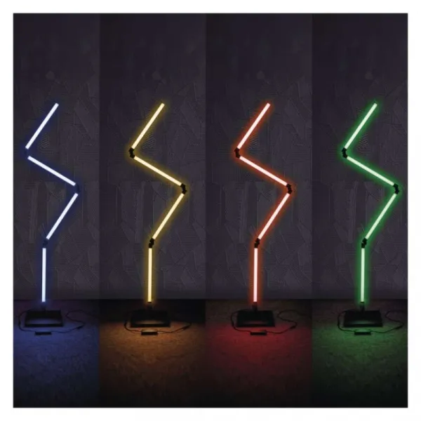 EMOS Chytrá LED stojací lampa GoSmart černá
