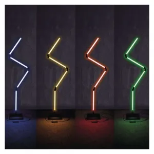 EMOS Chytrá LED stojací lampa GoSmart černá