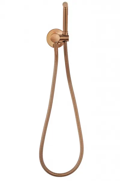 REA - Podomietková bidetová batéria LUNGO LOOP Copper Brush REA-B6314