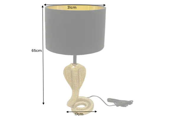 Stolová lampa SERPENTIS Dekorhome