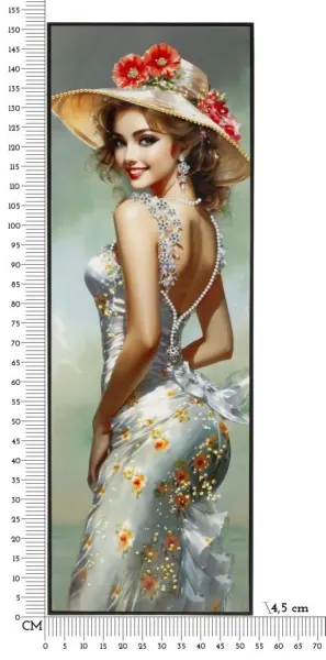 Mauro Ferretti Obraz Elegant B 52x102 cm viacfarebný
