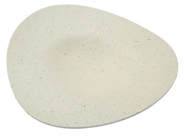Mauro Ferretti Dekoratívna misa Resin 41 cm krémová