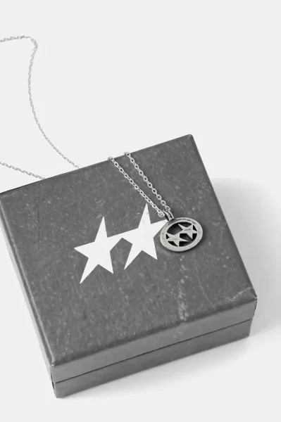 TwoJeys Superstar Necklace "Silver" (323626001-3)