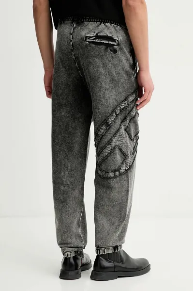 Tepláky Diesel P-Marky-Den Trousers Black Black Black