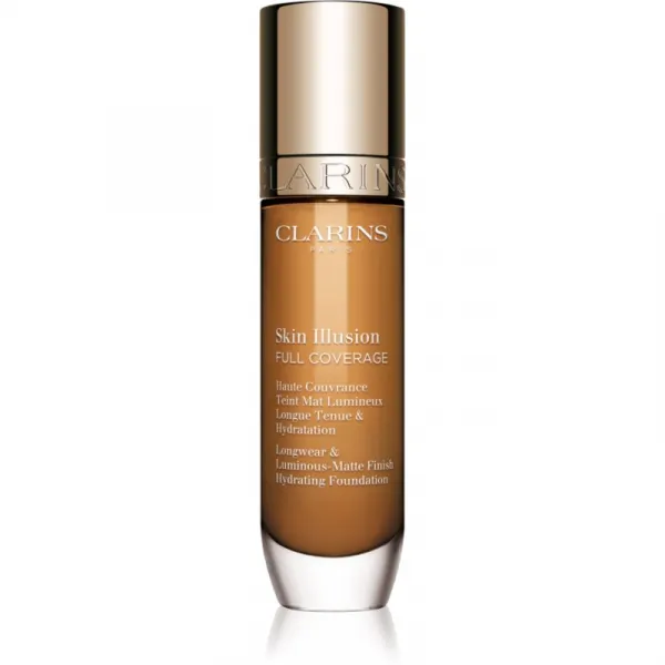Clarins Skin Illusion Hydrating Foundation vysoko krycí make-up odtieň 114N 30 ml