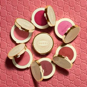 Gucci Gucci Beauty Glow Blush kompaktná lícenka odtieň 06 Bright Ruby 5.5 g