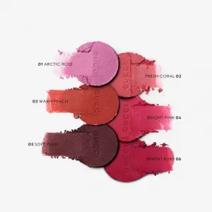 Gucci Gucci Beauty Glow Blush kompaktná lícenka odtieň 06 Bright Ruby 5.5 g