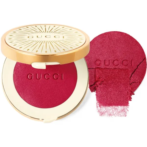 Gucci Gucci Beauty Glow Blush kompaktná lícenka odtieň 06 Bright Ruby 5.5 g