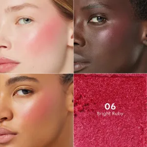 Gucci Gucci Beauty Glow Blush kompaktná lícenka odtieň 06 Bright Ruby 5.5 g
