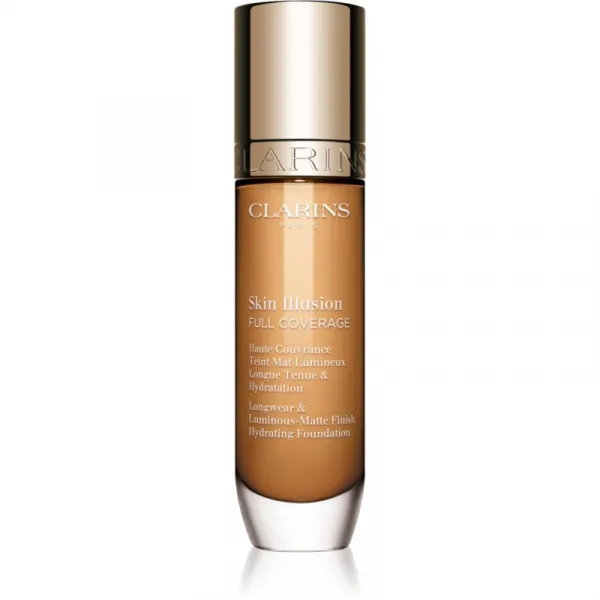 Clarins Skin Illusion Hydrating Foundation vysoko krycí make-up odtieň 113C 30 ml