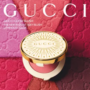 Gucci Gucci Beauty Glow Blush kompaktná lícenka odtieň 06 Bright Ruby 5.5 g