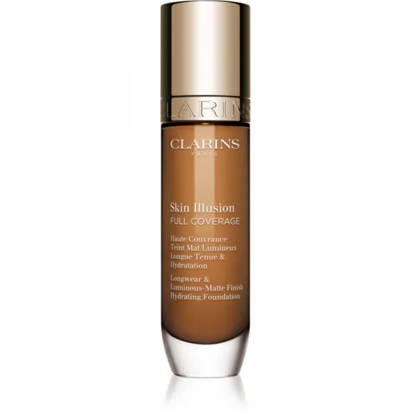 Clarins Skin Illusion Hydrating Foundation vysoko krycí make-up odtieň 117.5W 30 ml