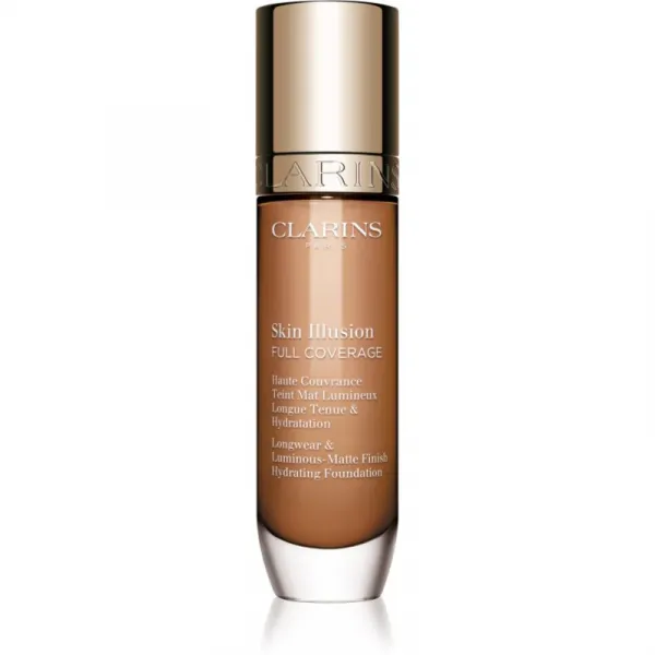 Clarins Skin Illusion Hydrating Foundation vysoko krycí make-up odtieň 112.7W 30 ml