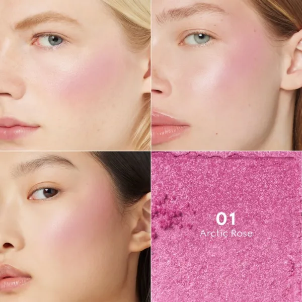 Gucci Gucci Beauty Glow Blush kompaktná lícenka odtieň 01 Arctic Rose 5.5 g