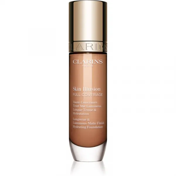 Clarins Skin Illusion Hydrating Foundation vysoko krycí make-up odtieň 112.5W 30 ml