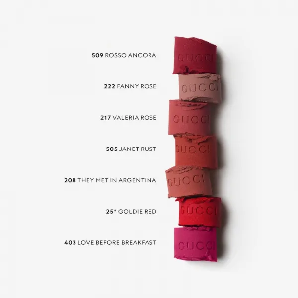 Gucci Gucci Beauty Rouge à Lèvres Matte Lipstick matný rúž odtieň 133 Ida Mocha 3.5 g