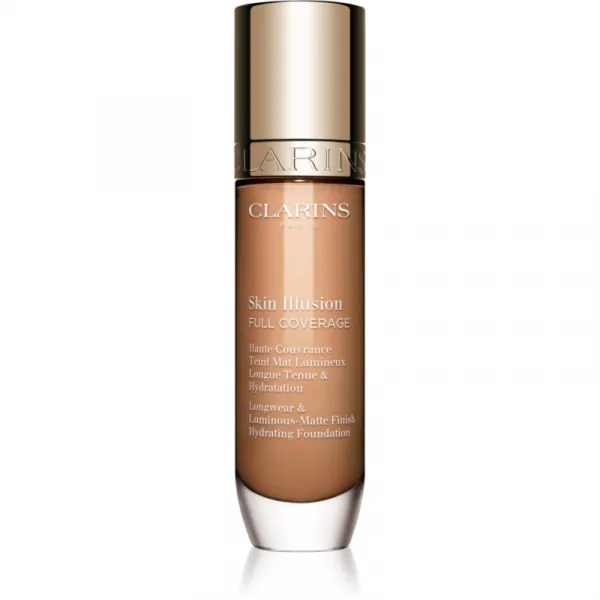 Clarins Skin Illusion Hydrating Foundation vysoko krycí make-up odtieň 110.5W 30 ml