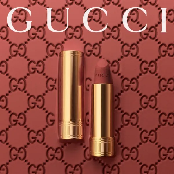 Gucci Gucci Beauty Rouge à Lèvres Matte Lipstick matný rúž odtieň 133 Ida Mocha 3.5 g