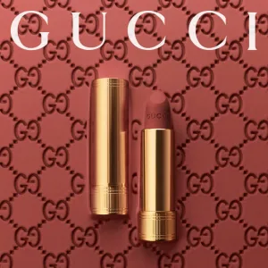 Gucci Gucci Beauty Rouge à Lèvres Matte Lipstick matný rúž odtieň 133 Ida Mocha 3.5 g