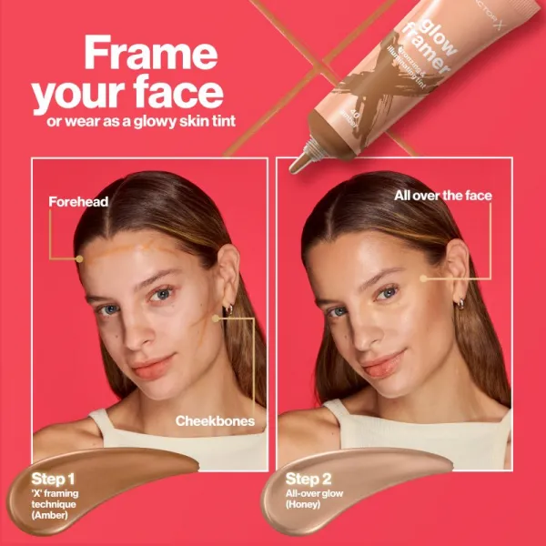 Max Factor Miracle Pure Glow Framer bronzujúci fluid odtieň 30 Hazel 30 ml