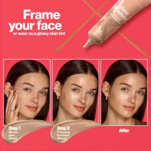 Max Factor Miracle Pure Glow Framer bronzujúci fluid odtieň 30 Hazel 30 ml