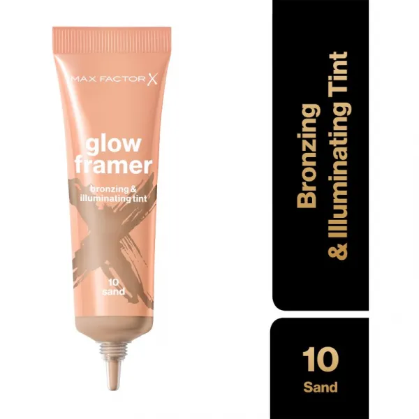 Max Factor Miracle Pure Glow Framer bronzujúci fluid odtieň 10 Sand 30 ml