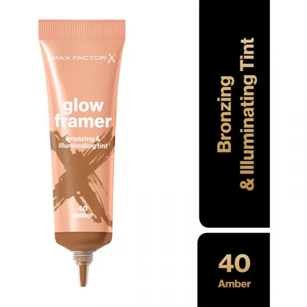 Max Factor Miracle Pure Glow Framer bronzujúci fluid odtieň 40 Amber 30 ml