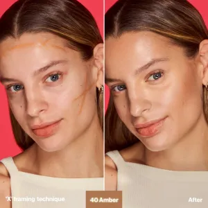 Max Factor Miracle Pure Glow Framer bronzujúci fluid odtieň 40 Amber 30 ml