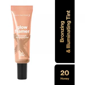 Max Factor Miracle Pure Glow Framer bronzujúci fluid odtieň 20 Honey 30 ml