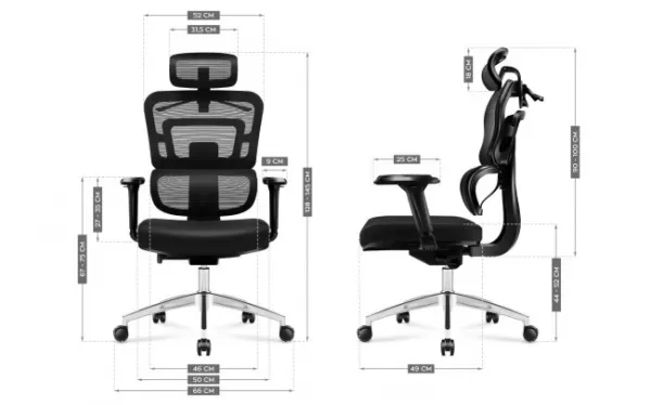 Kancelárske kreslo Markadler Expert 4.9 Black