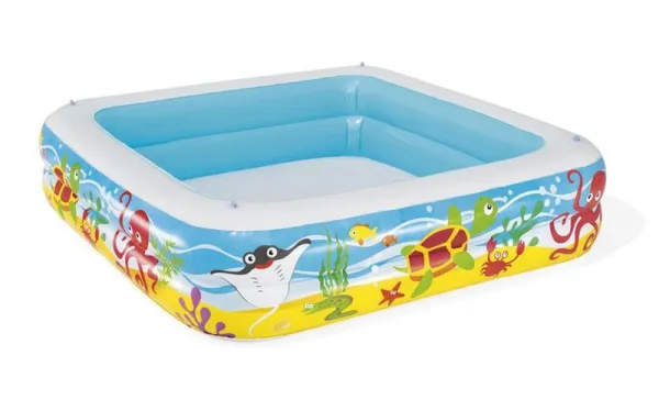 Bestway Bazén Bestway® 52192, Coral reef, detský, nafukovací, so strieškou, 147x147x122 cm