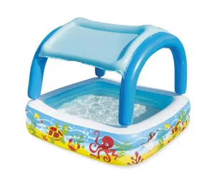 Bestway Bazén Bestway® 52192, Coral reef, detský, nafukovací, so strieškou, 147x147x122 cm
