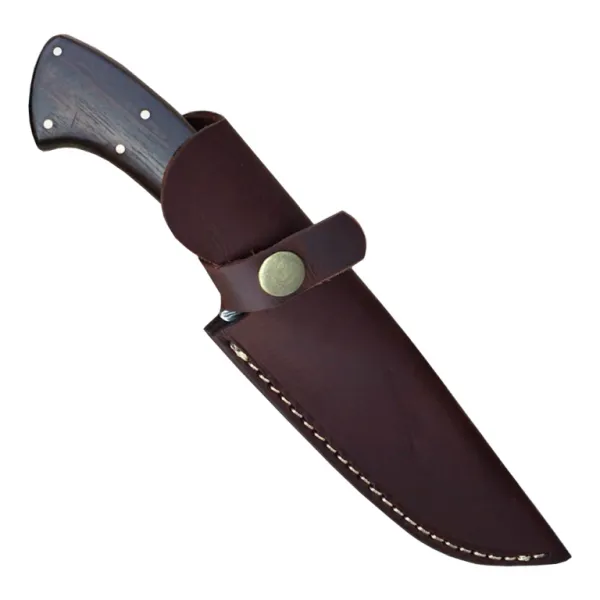 Nôž lovecký s pevnou čepeľou DELLINGER Cocobolo - damaškový